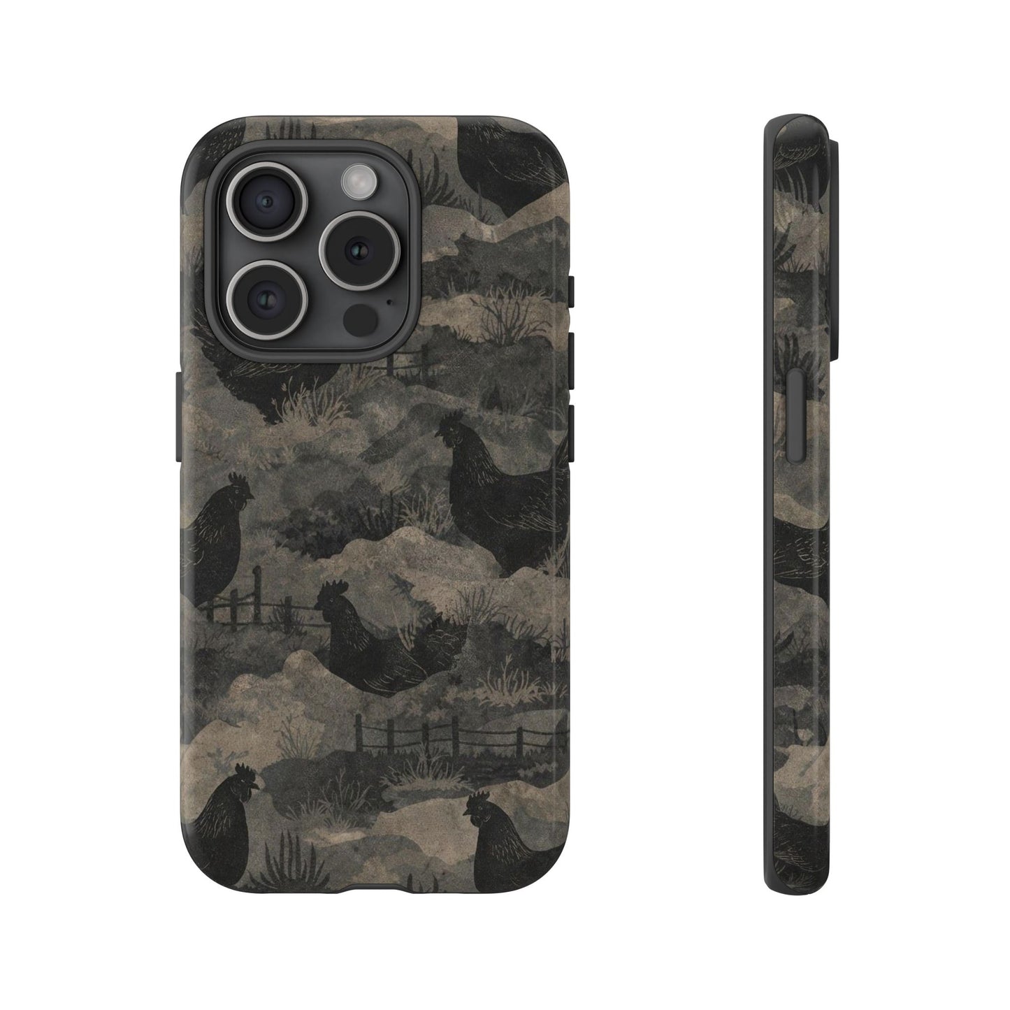 Camo Chickens Tough Case