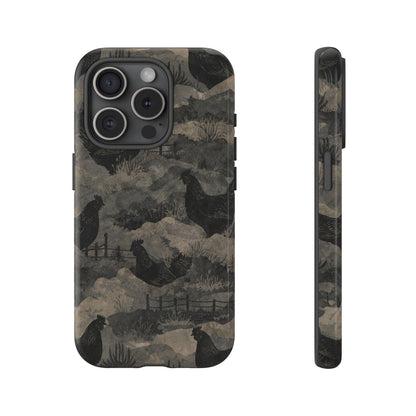 Camo Chickens Tough Case