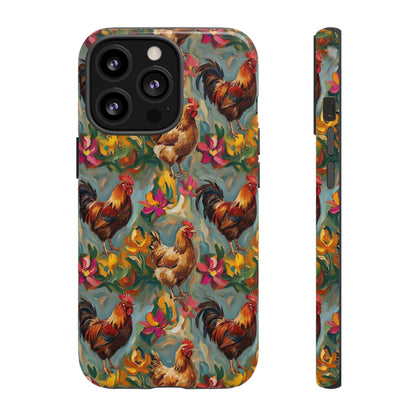 Painted Chickens Tough Case