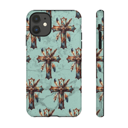 Crosses And Feathers Tough Case