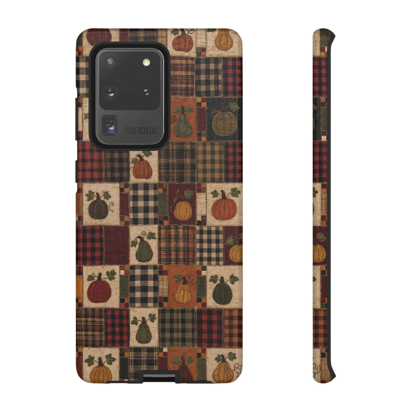 Plaid Pumpkin Tough Case
