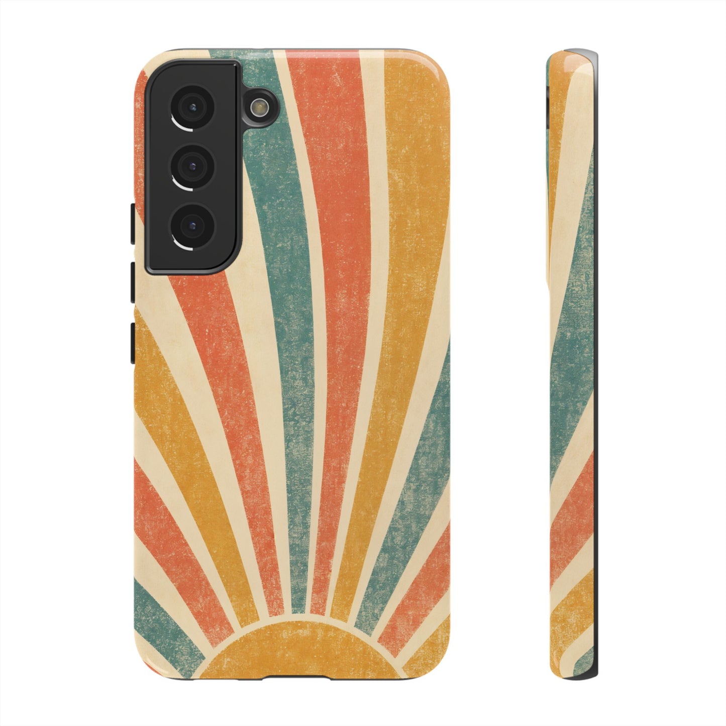 Retro Sun Rays Tough Case