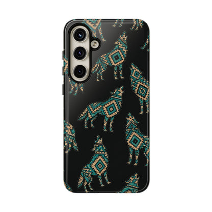 Turquoise Wolf Tough Case