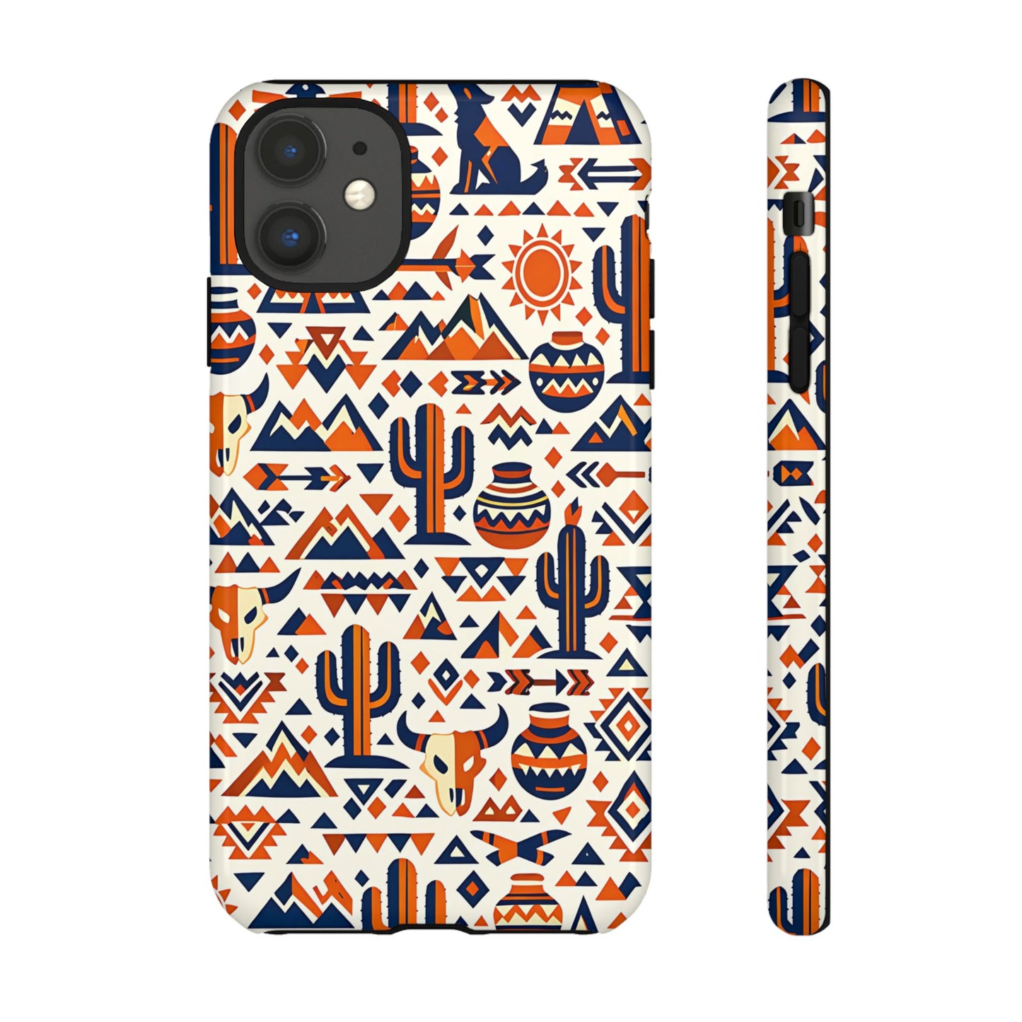 Southwest Tribal Orange Tough Case