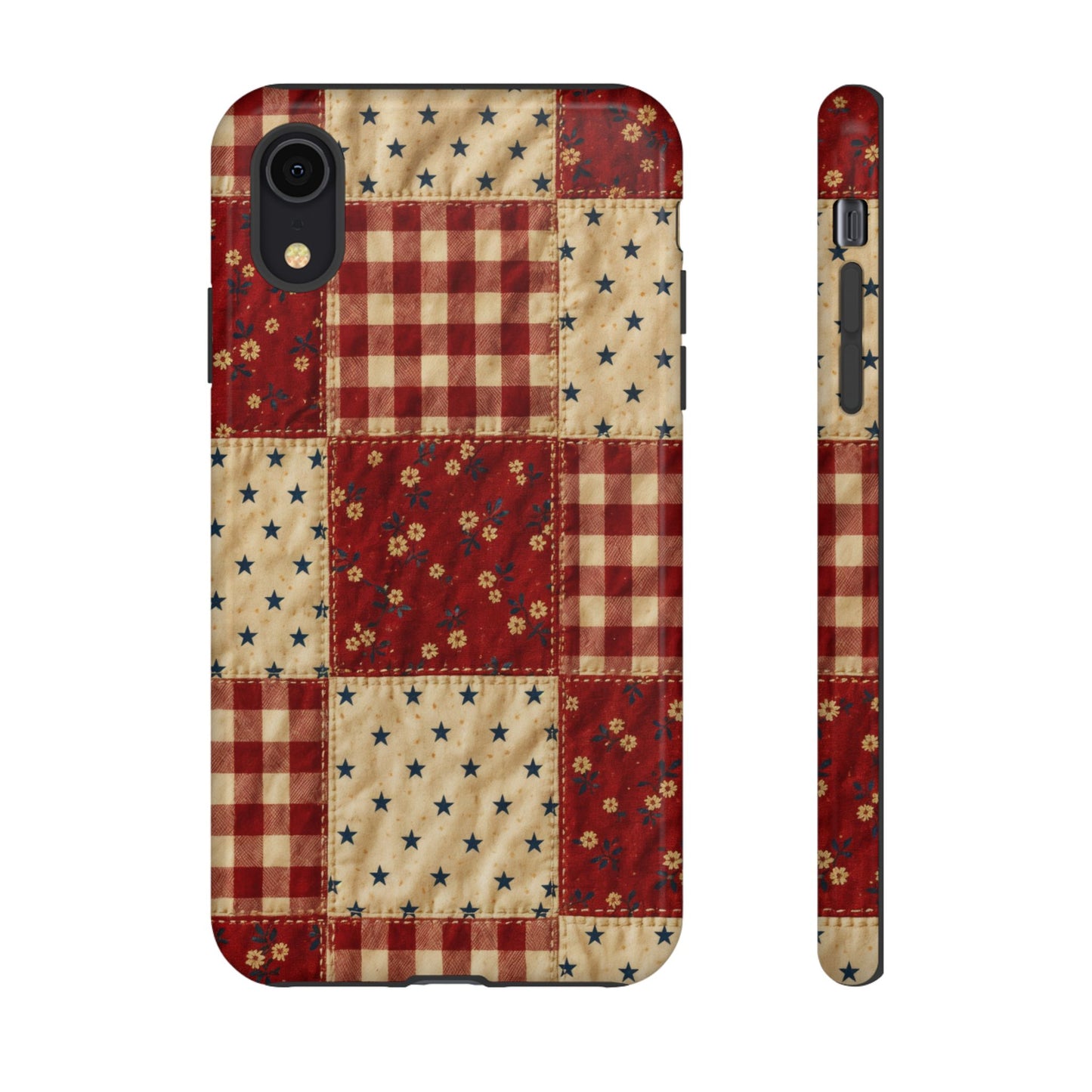 Gingham Stars Tough Case