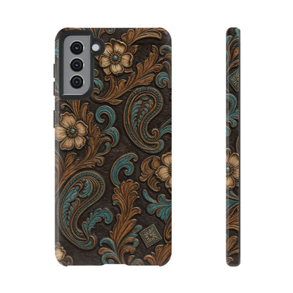Tooled Paisley Tough Case