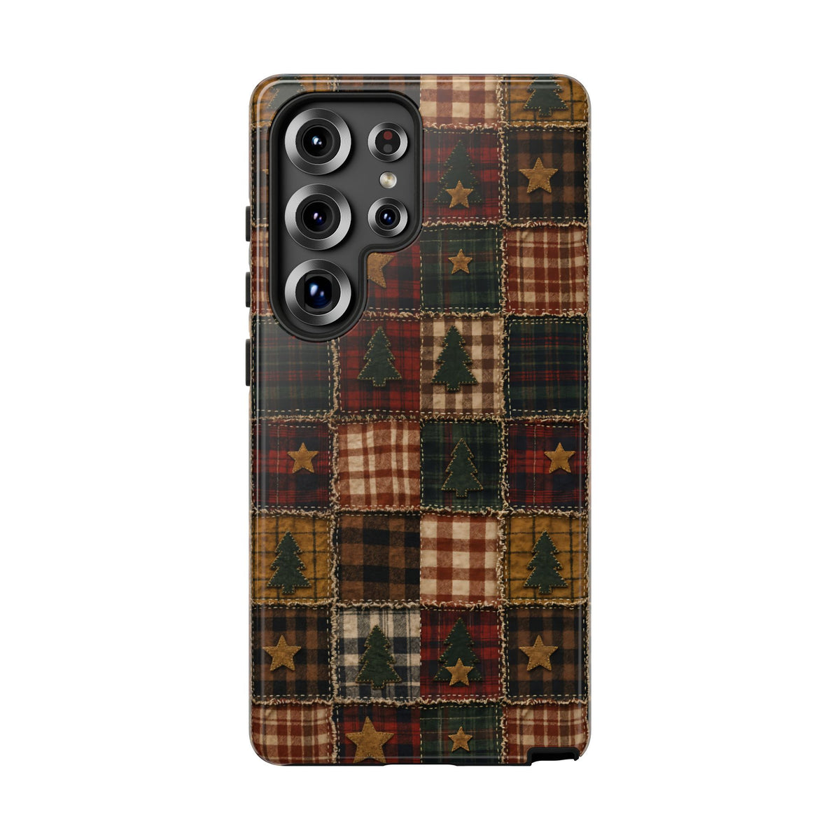 Christmas Rag Quilt Tough Case