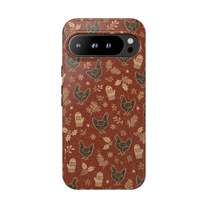 Christmas Hens Tough Case