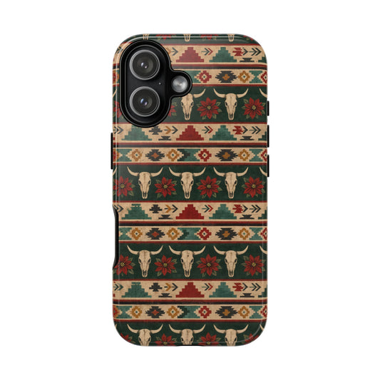 Skull Blanket Stripe Tough Case