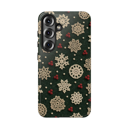 Crochet Snowflakes Tough Case