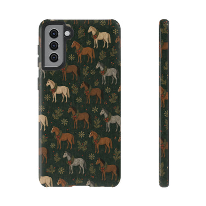 Wreath Horses Tough Case