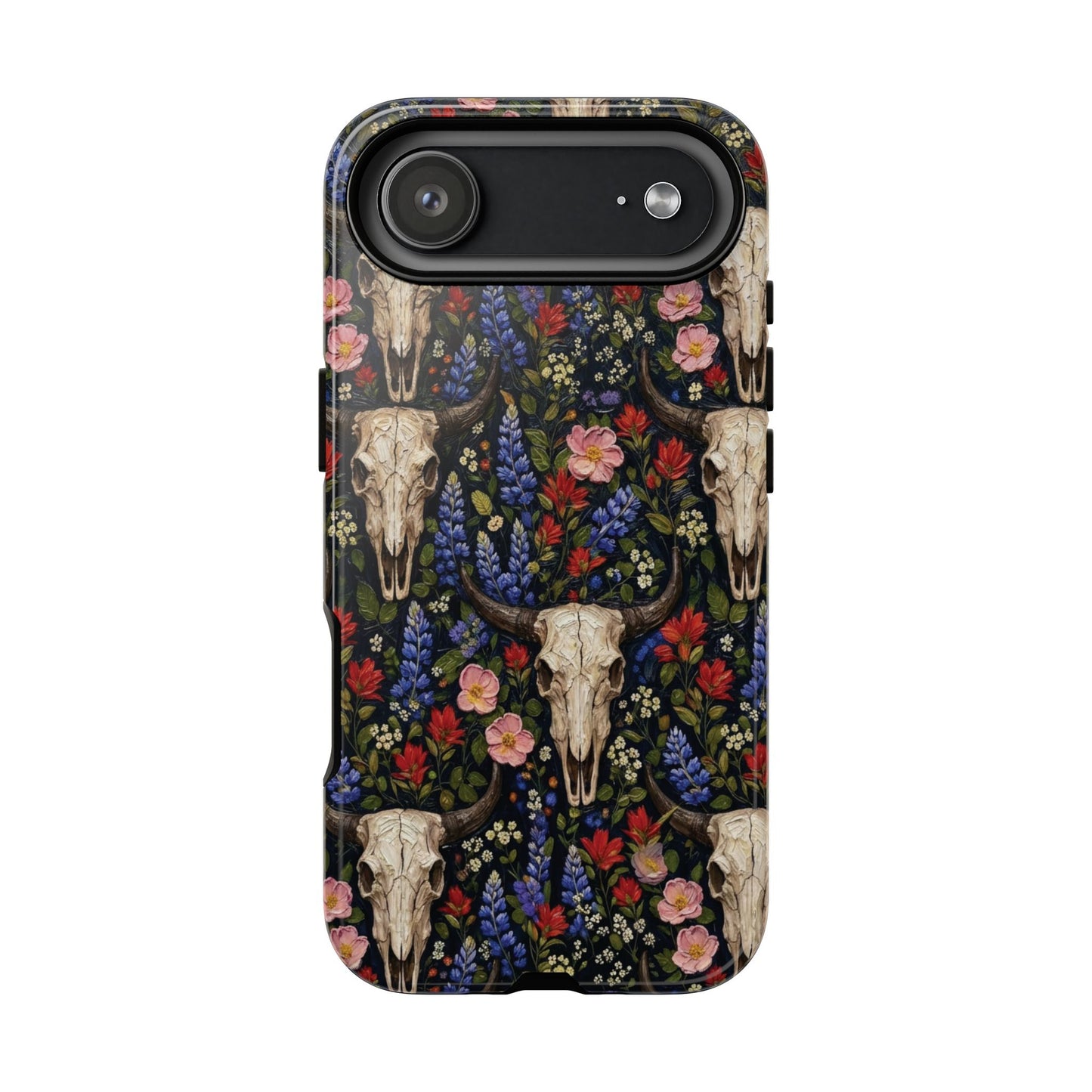 Floral Skull Tough Case