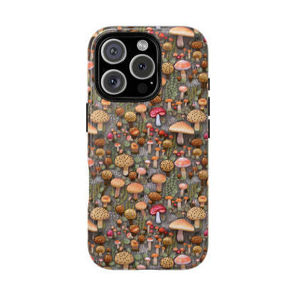Pink Mushroom Magnetic Case
