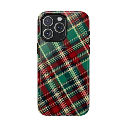 Country Christmas Plaid Magnetic Case
