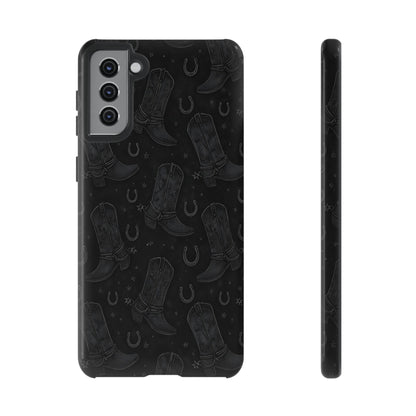 Western Noir Boots Tough Case