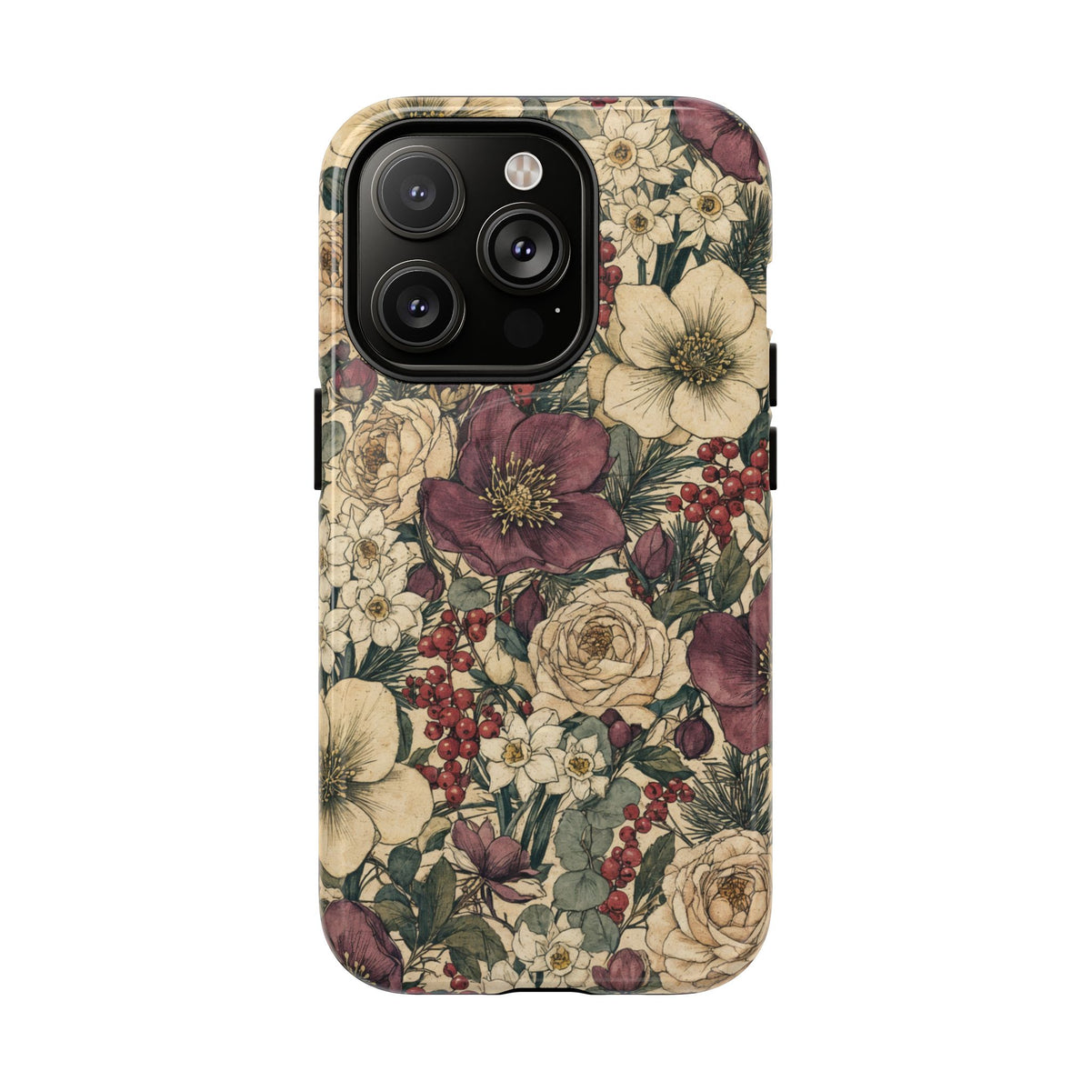 Winter Blooms Magnetic Case