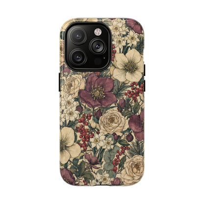 Winter Blooms Magnetic Case