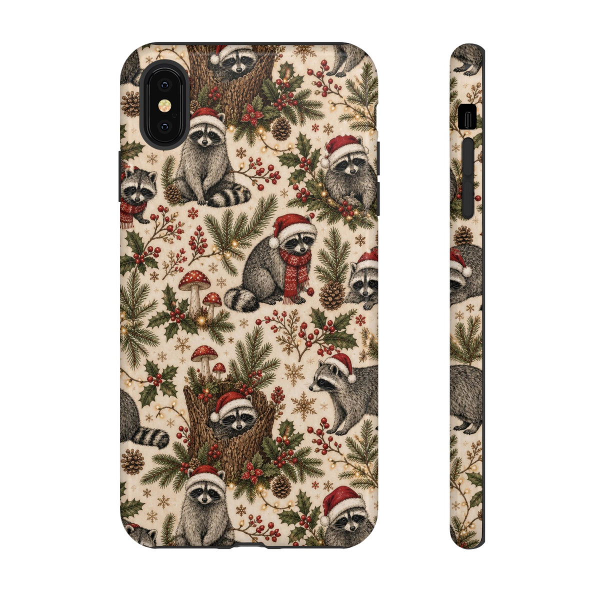Raccoon Hollow Christmas Tough Case