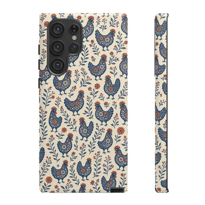 Folk Hens Tough Case