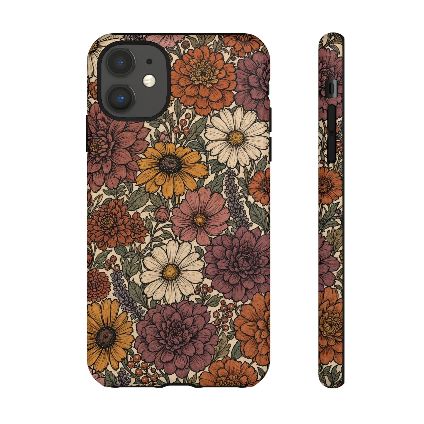 Inked Bouquet Tough Case