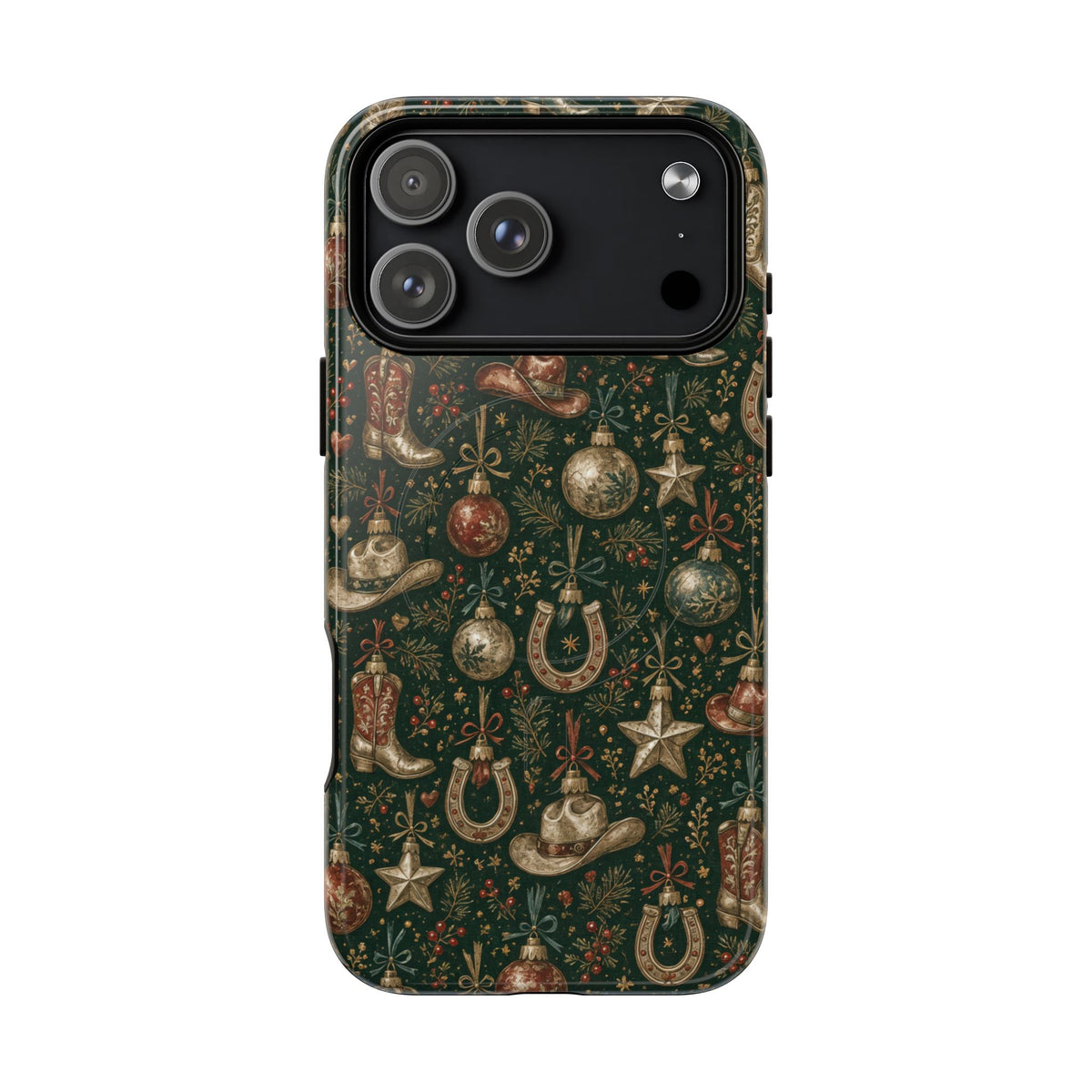 Cowboy Ornaments Magnetic Case