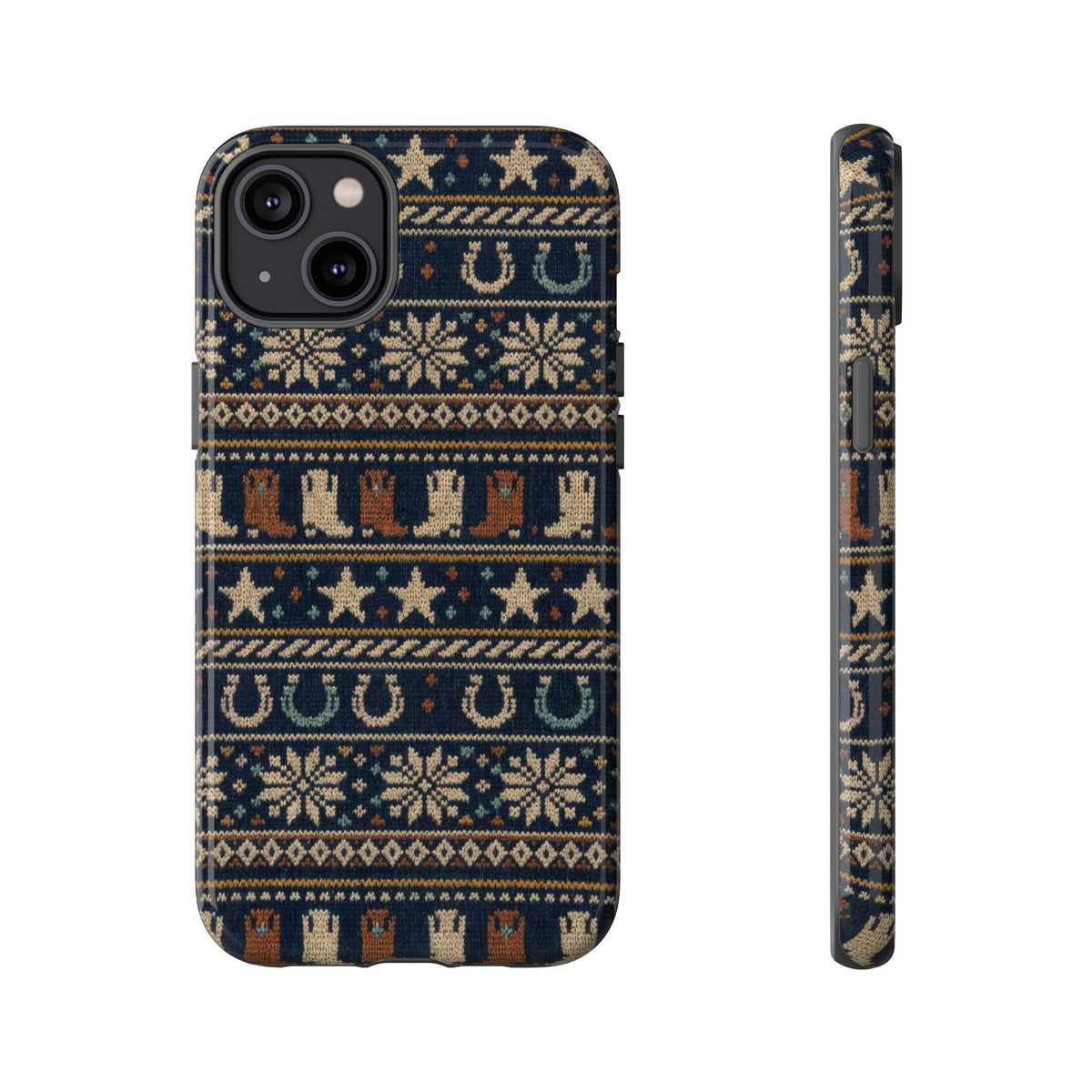 Fair Isle Boots Tough Case