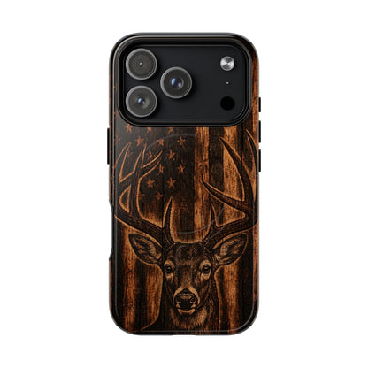 Carved Buck Magnetic Case