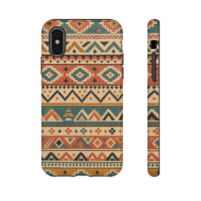 Stacked Aztec Tough Case