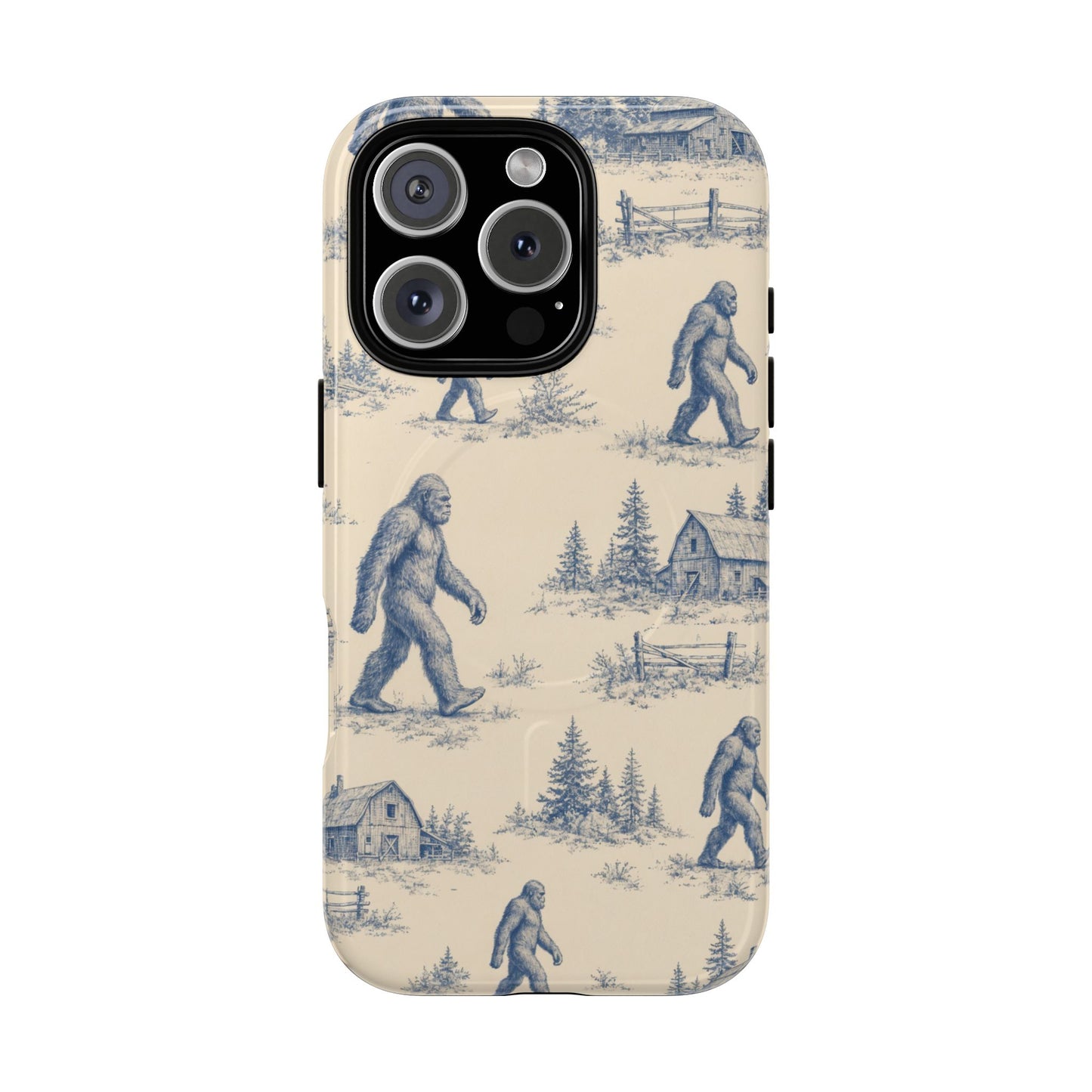 Bigfoot Toile Magnetic Case