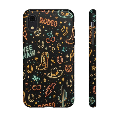 Retro Neon Rodeo Tough Case