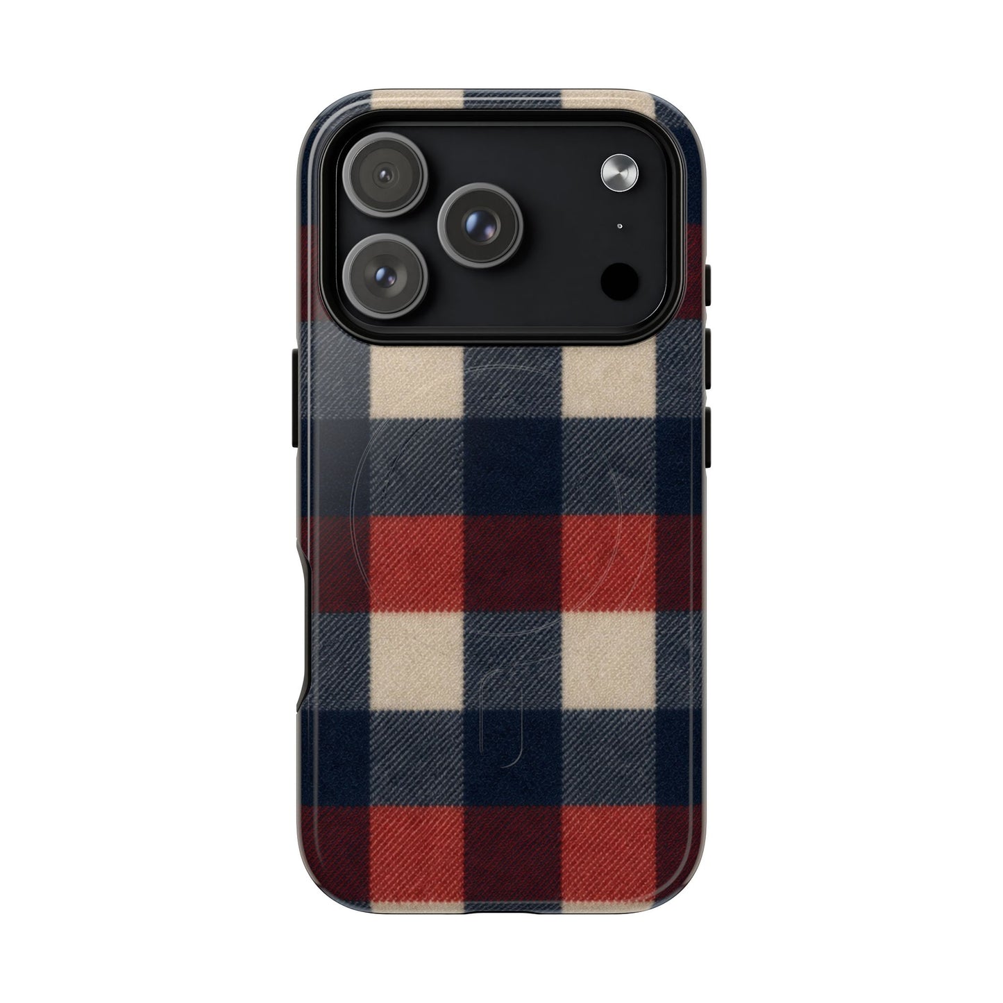 Patriotic Plaid Magnetic Case