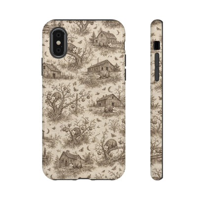 Opossum Toile Tough Case