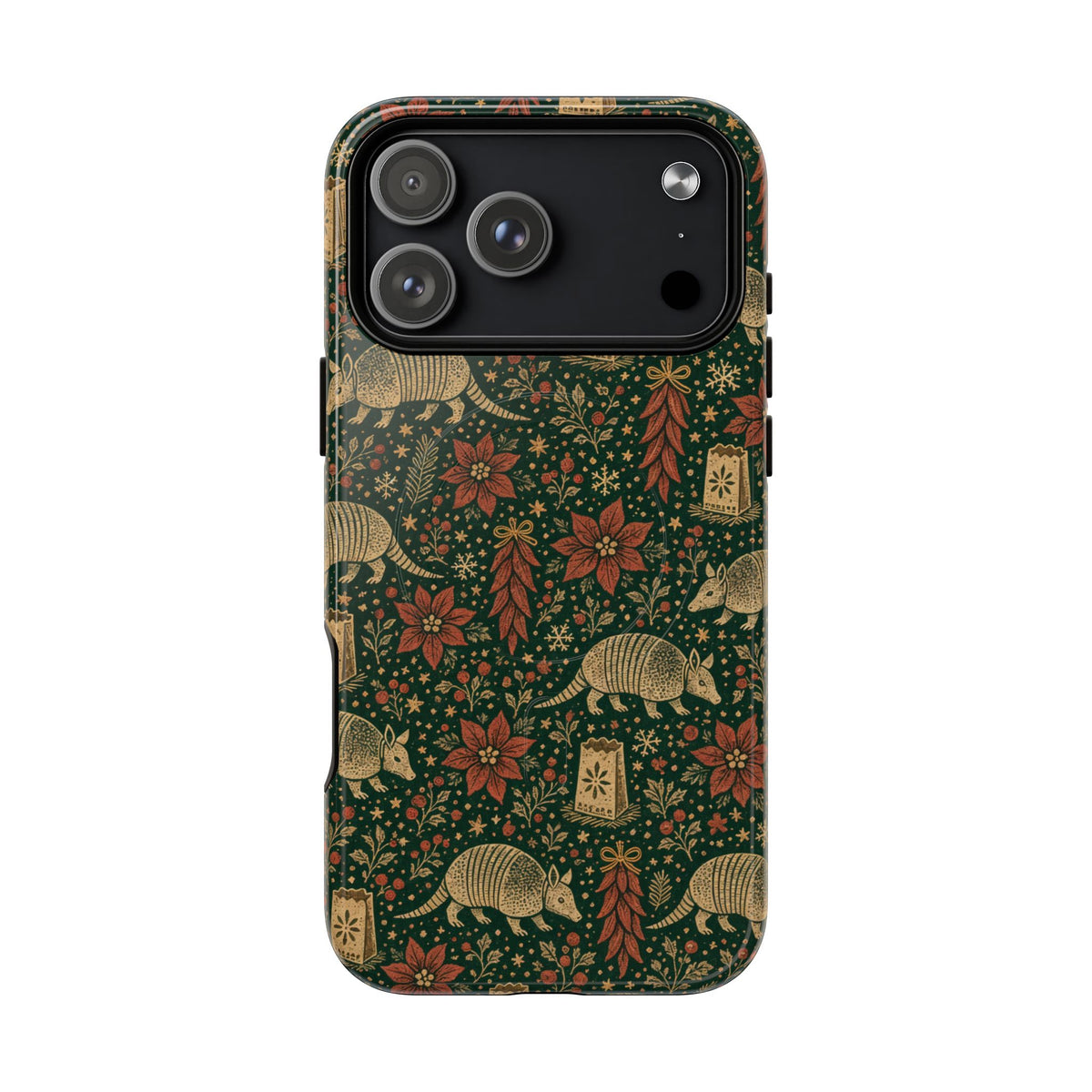 Christmas Armadillo Magnetic Case