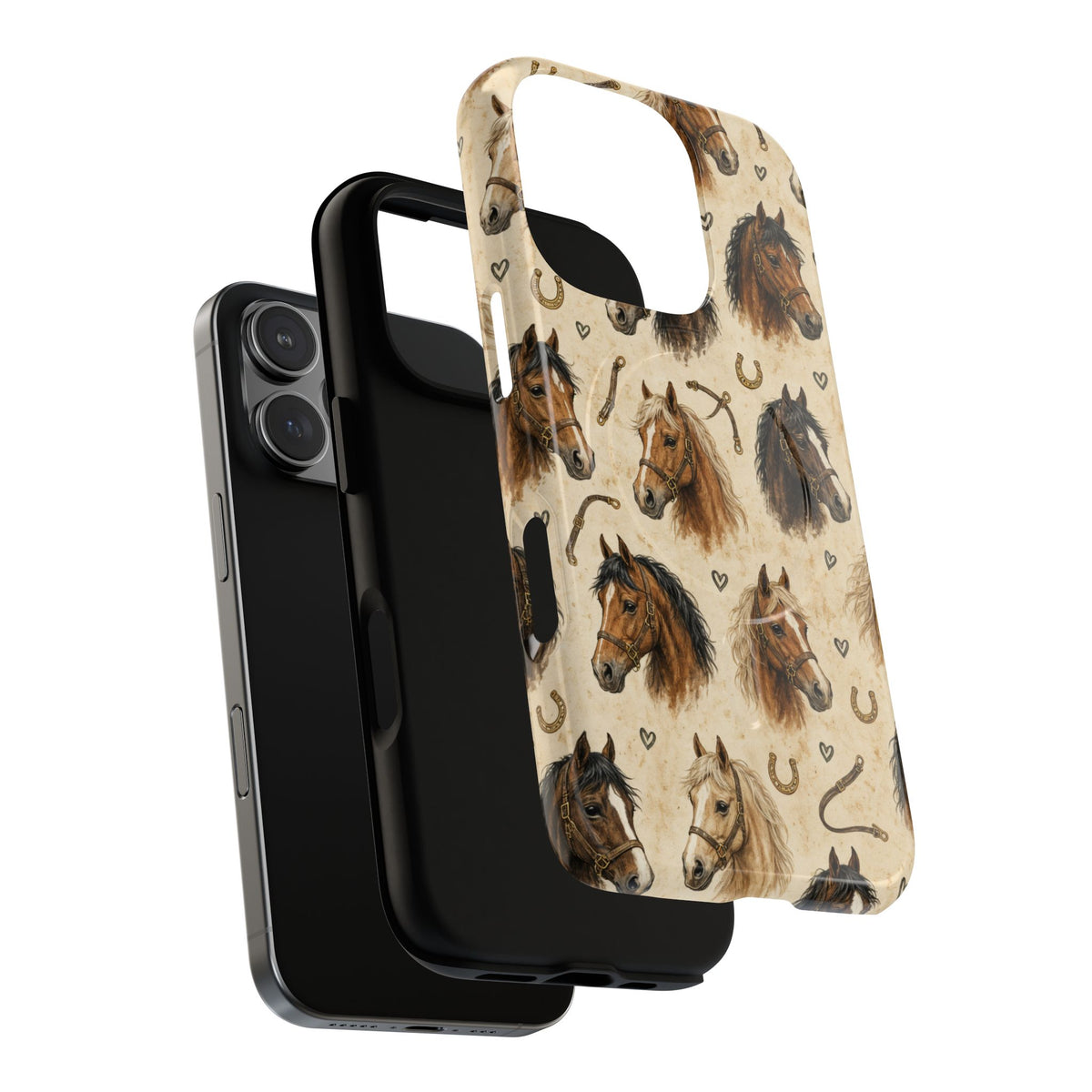 Horse Portraits Magnetic Case