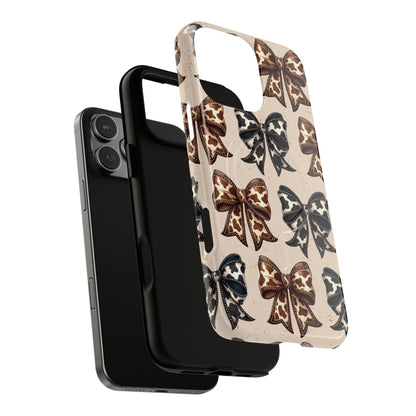 Cowhide Bows Magnetic Case