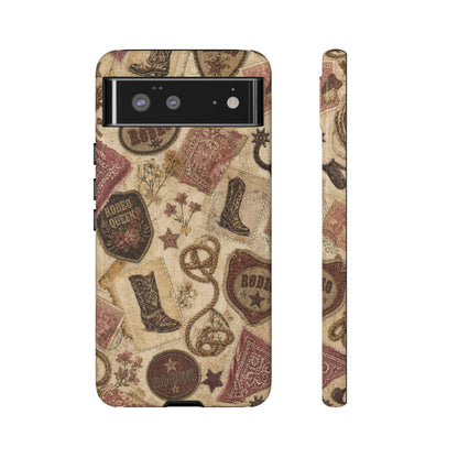 Cowgirl Collage Tough Case
