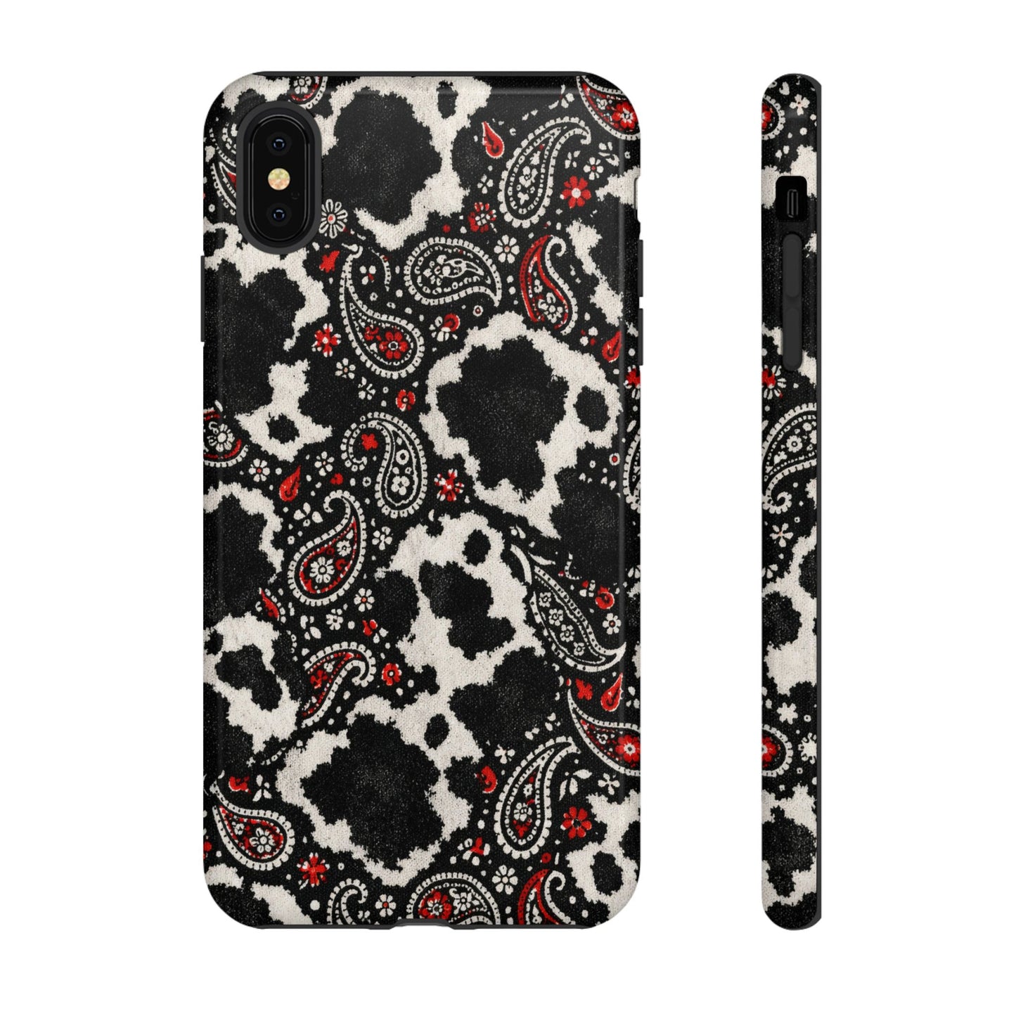 Paisley Cowhide Tough Case