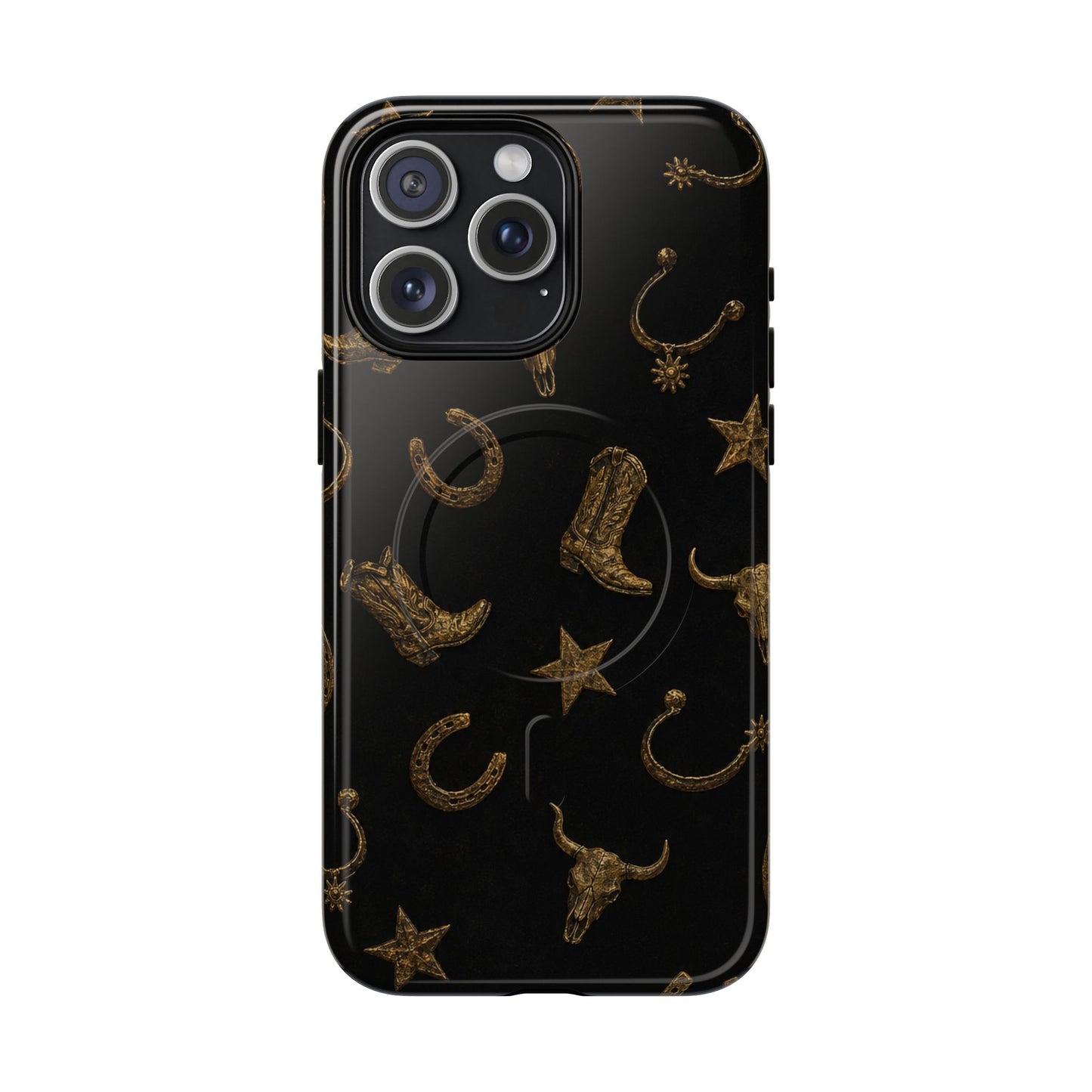 Black Gold Magnetic Case