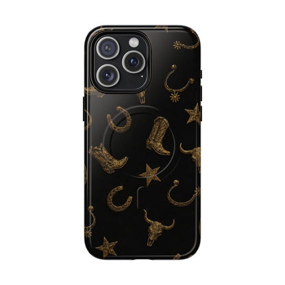 Black Gold Magnetic Case
