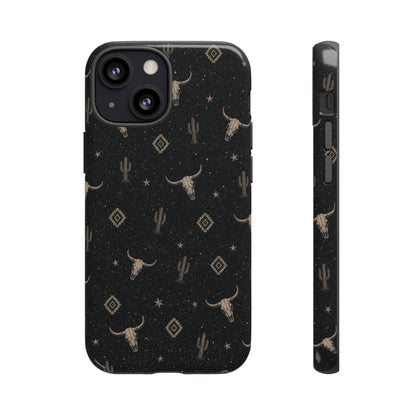 Midnight Longhorn Tough Case