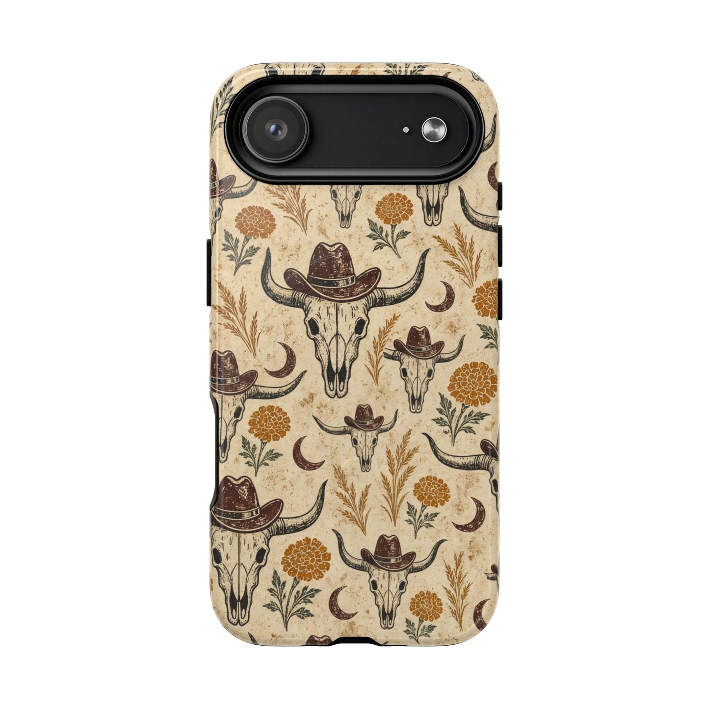 Marigold Skull Magnetic Case