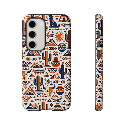 Southwest Tribal Orange Tough Case
