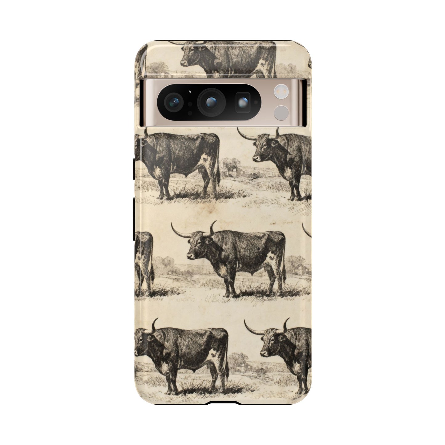 Vintage Longhorns Tough Case