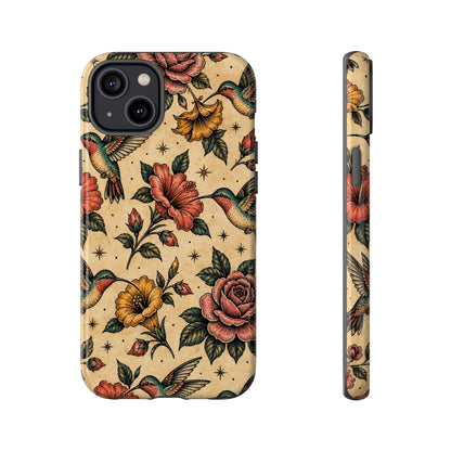 Hummingbird Rose Tough Case