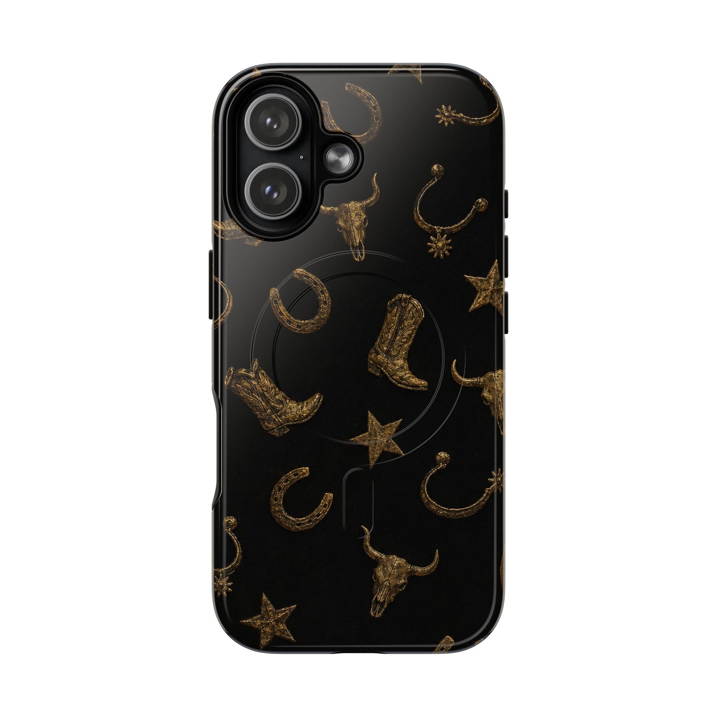 Black Gold Magnetic Case