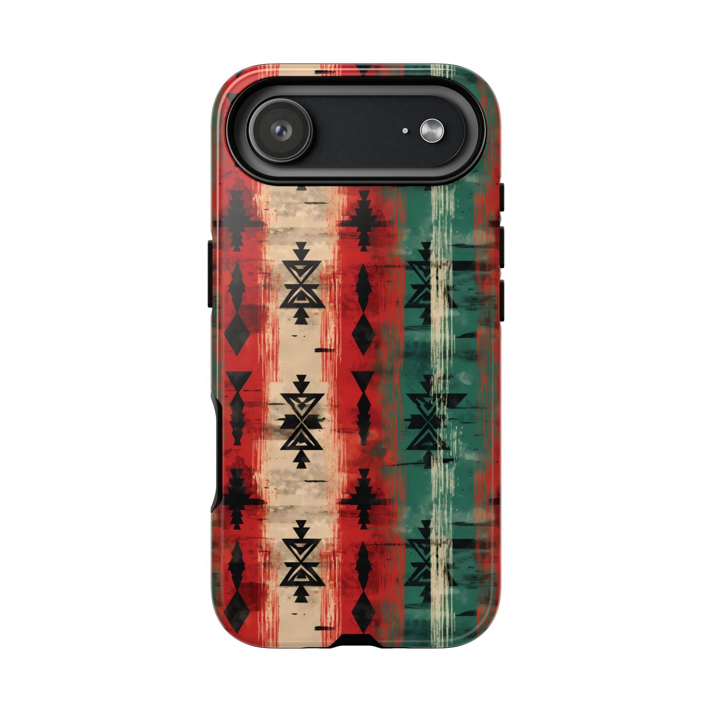 Christmas Grunge Aztec Tough Phone Case