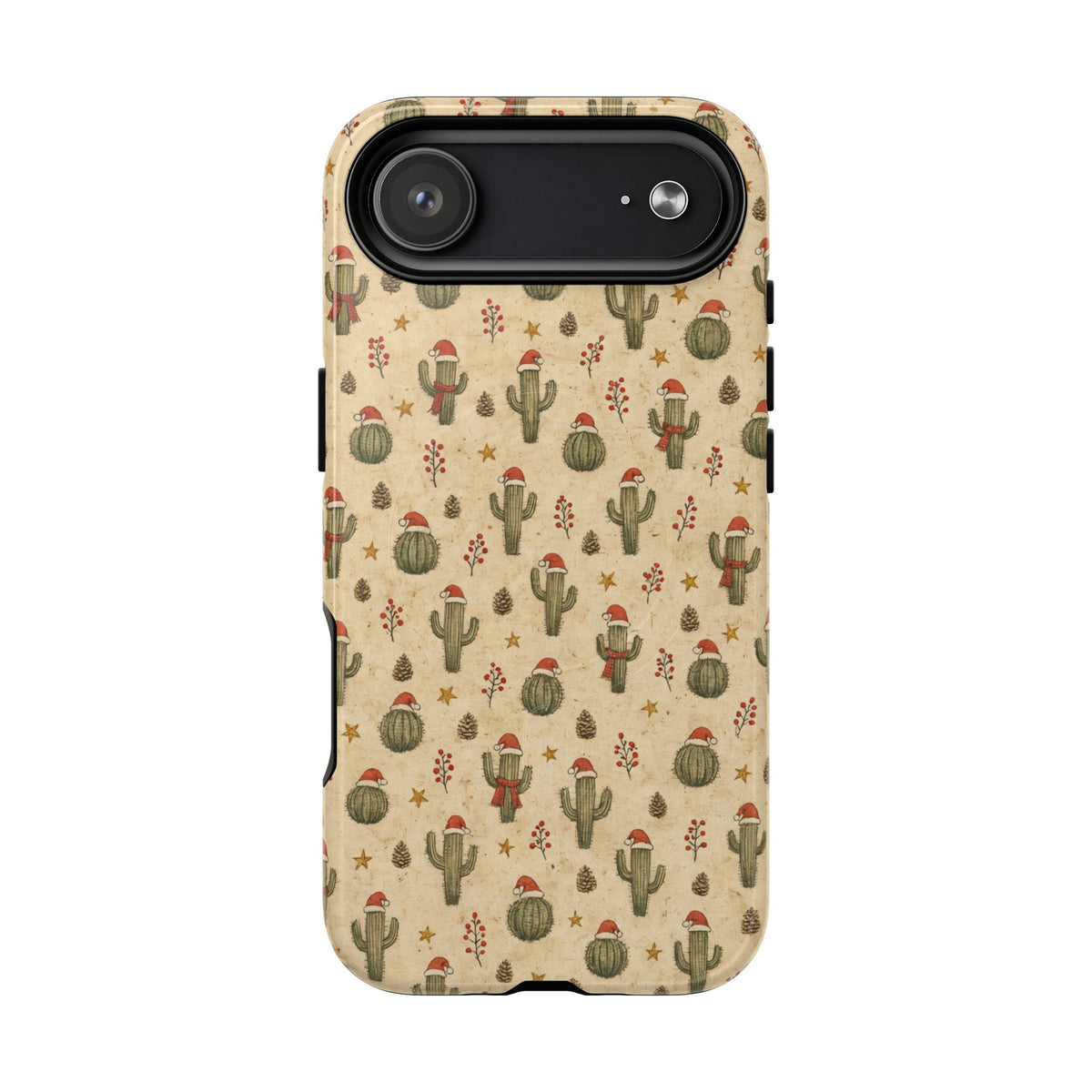 Santa Hat Saguaros Magnetic Case