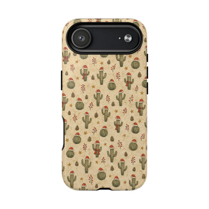 Santa Hat Saguaros Magnetic Case