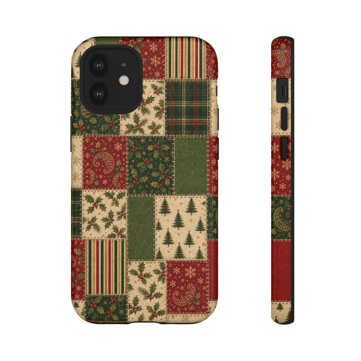 Holiday Patchwork Tough Case