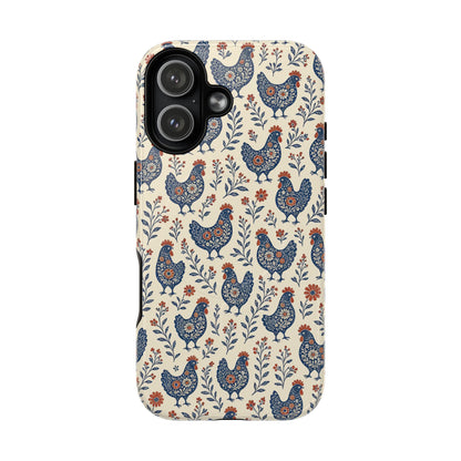 Folk Hens Magnetic Case